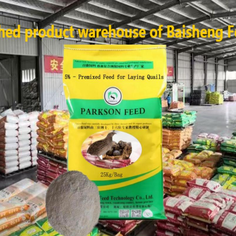 5% - Premixed Feed for Laying Quails